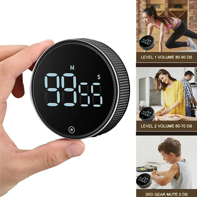 Temporizador digital LED para cocina