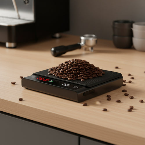 Compact Digital Coffee Scale with Timer
